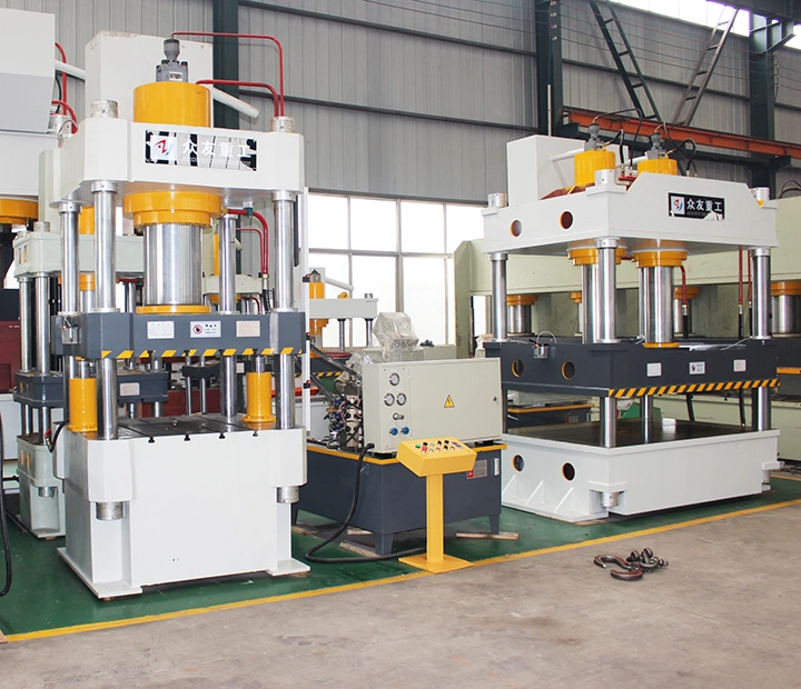 End Cover/ Seal Head/ Shell Cover Four Columns Type 500 Ton Hydraulic Press Machine