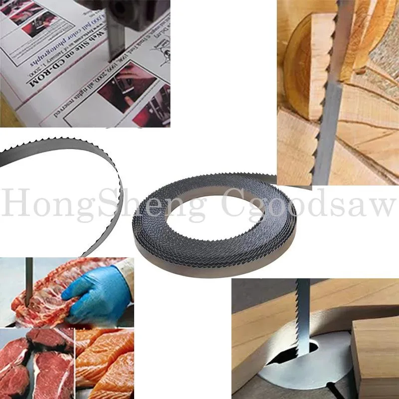 Bandsaws Splitting Saws for Wood/Meat /Bone Cutting Steel Strips Bandsaws