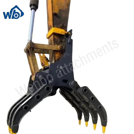 Pinza per erba, pinza per legno, pinza per erba caricata con forca piccola per l'agricoltura